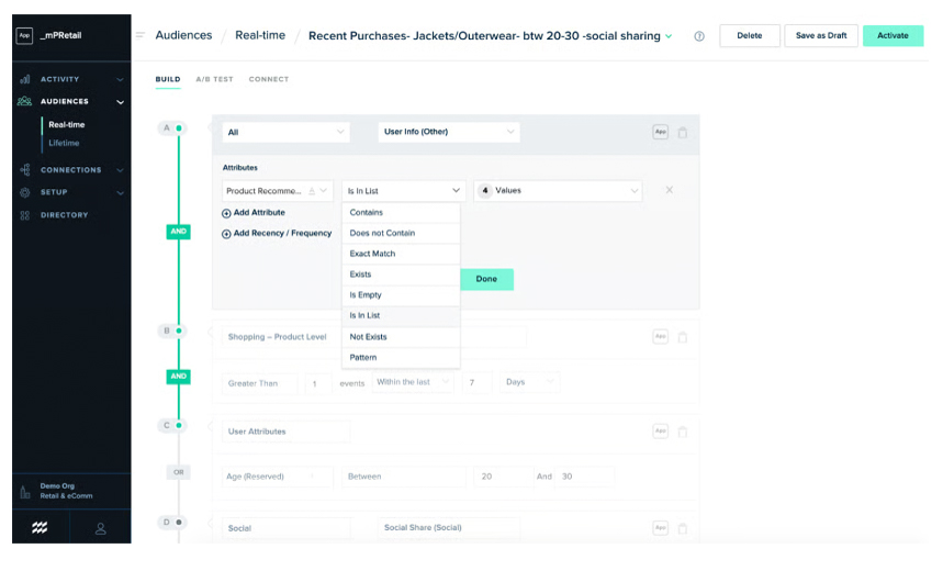mParticle screenshot - Die 10 besten Kundendatenplattformen in Melbourne im Test 2026
