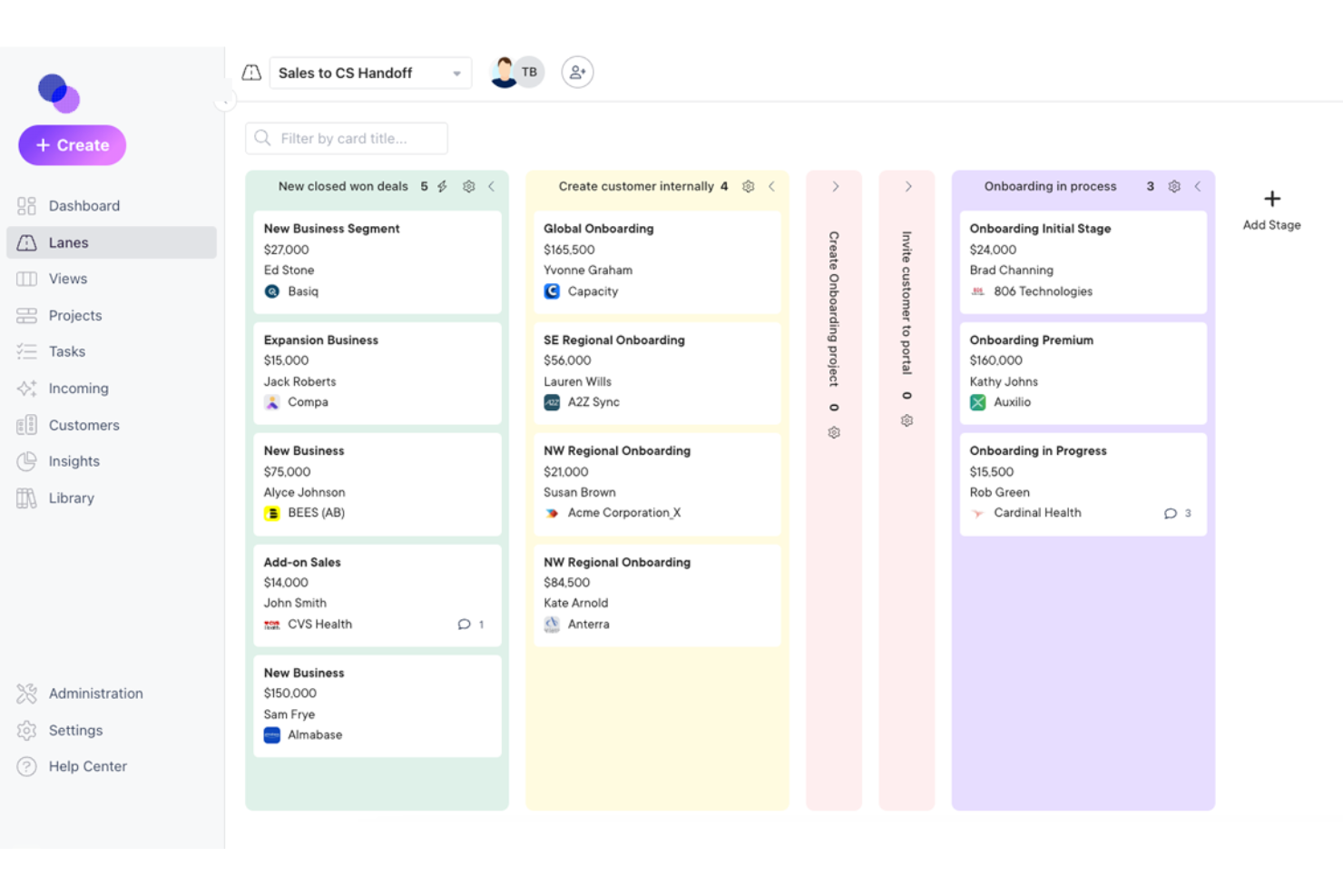 OnRamp screenshot - 10 meilleurs logiciels de formation client évalués en 2026