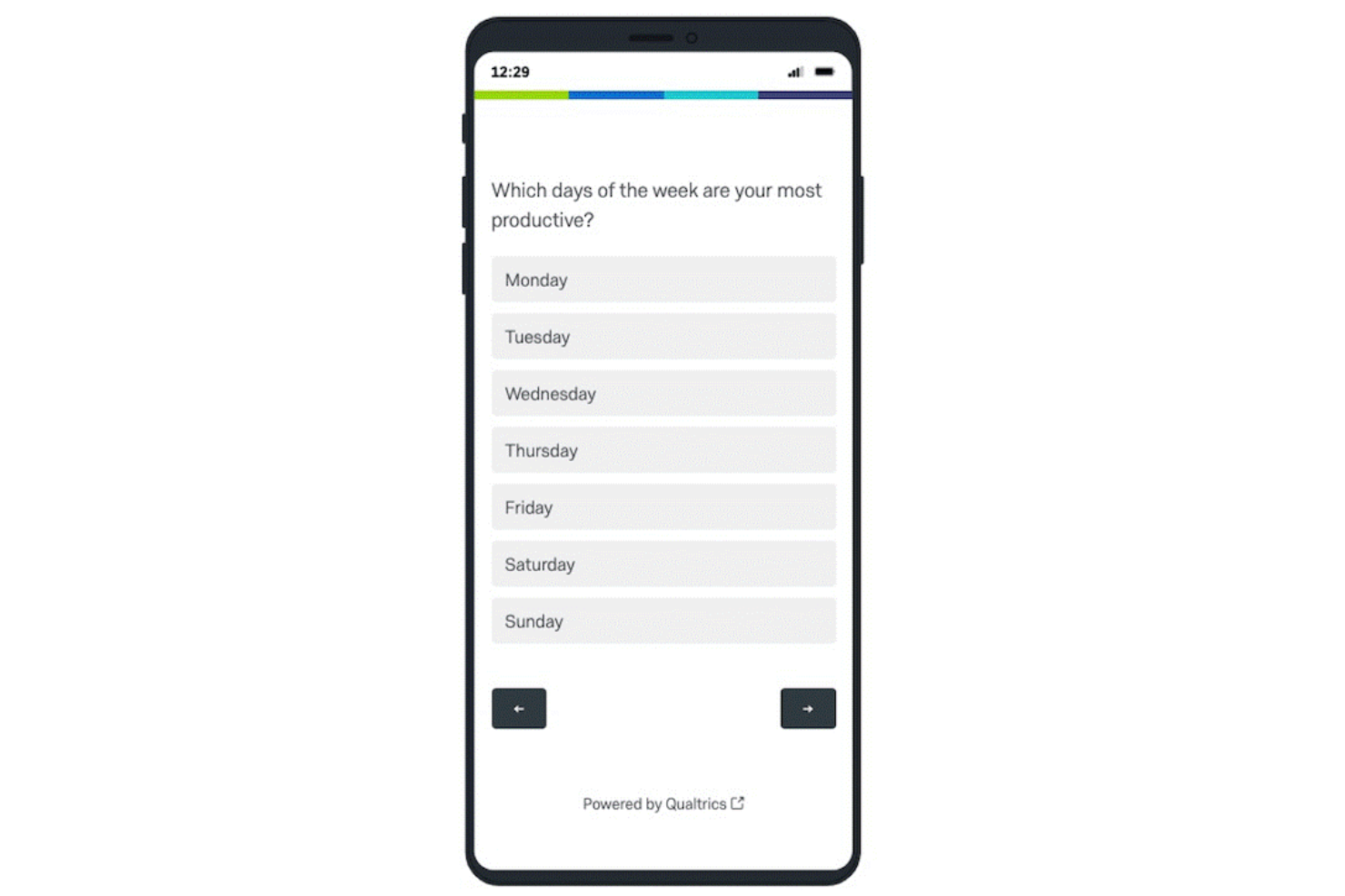 Qualtrics XM screenshot - 10 meilleurs logiciels de sondage de 2026 : évalués et comparés