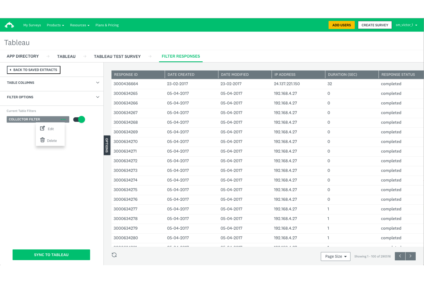 SurveyMonkey screenshot - 10 meilleurs logiciels d’analyse d’enquêtes de 2026 : comparatif