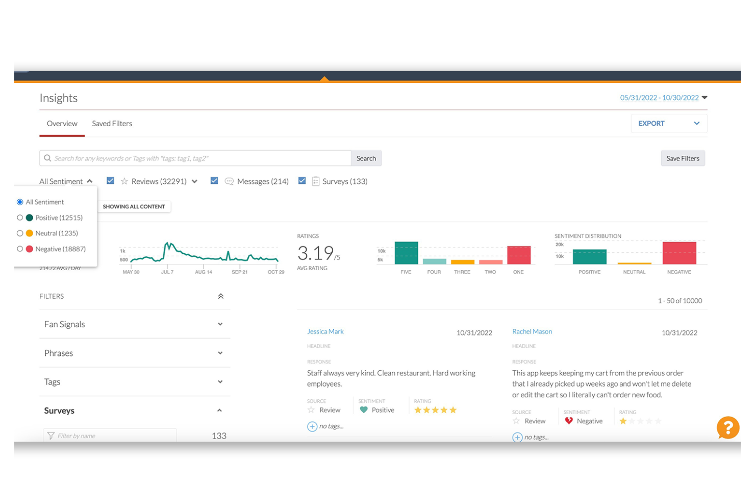 Alchemer screenshot - 10 meilleurs outils de gestion des retours pour 2026