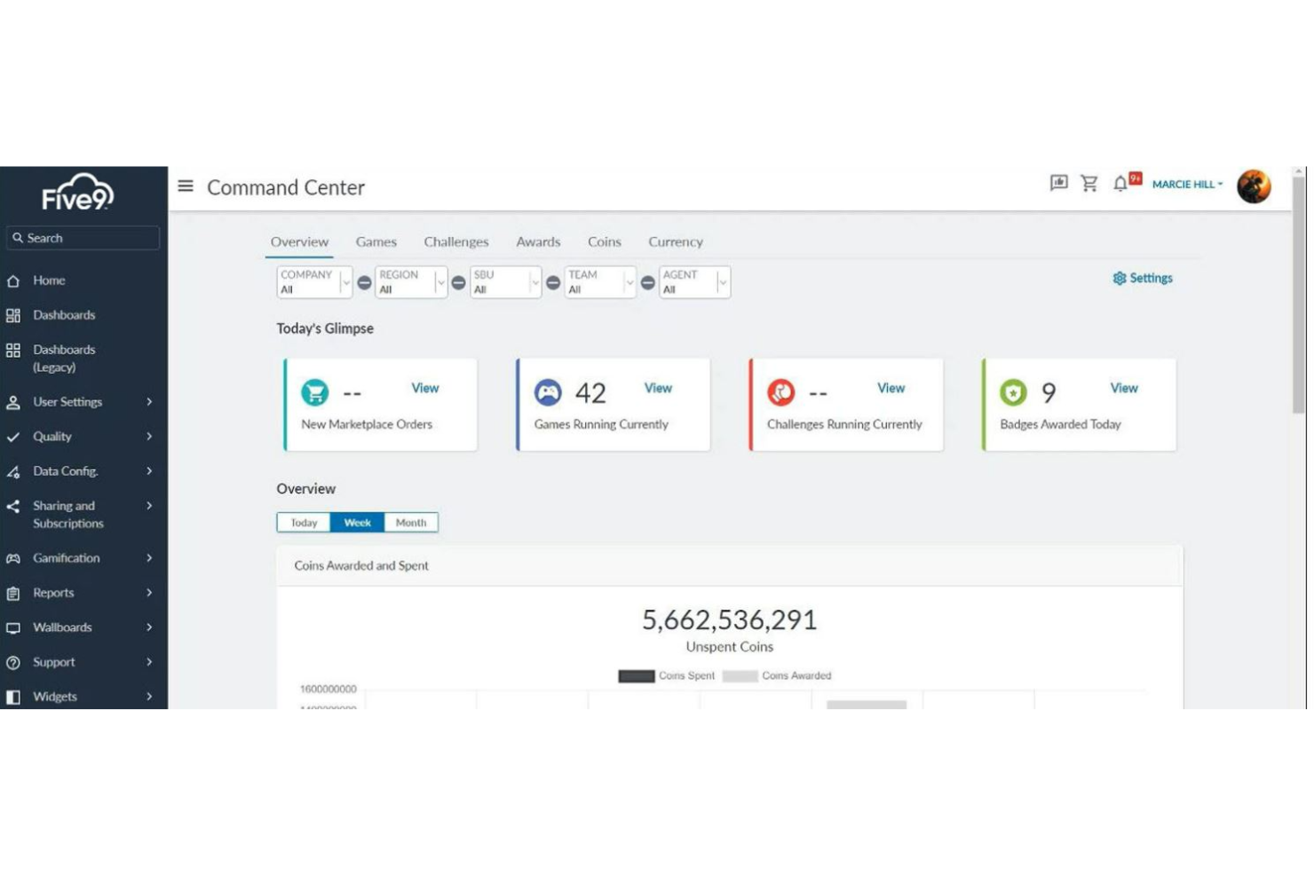 Five9 screenshot - 10 beste Callcenter-Skripting-Softwarelösungen des Jahres 2026
