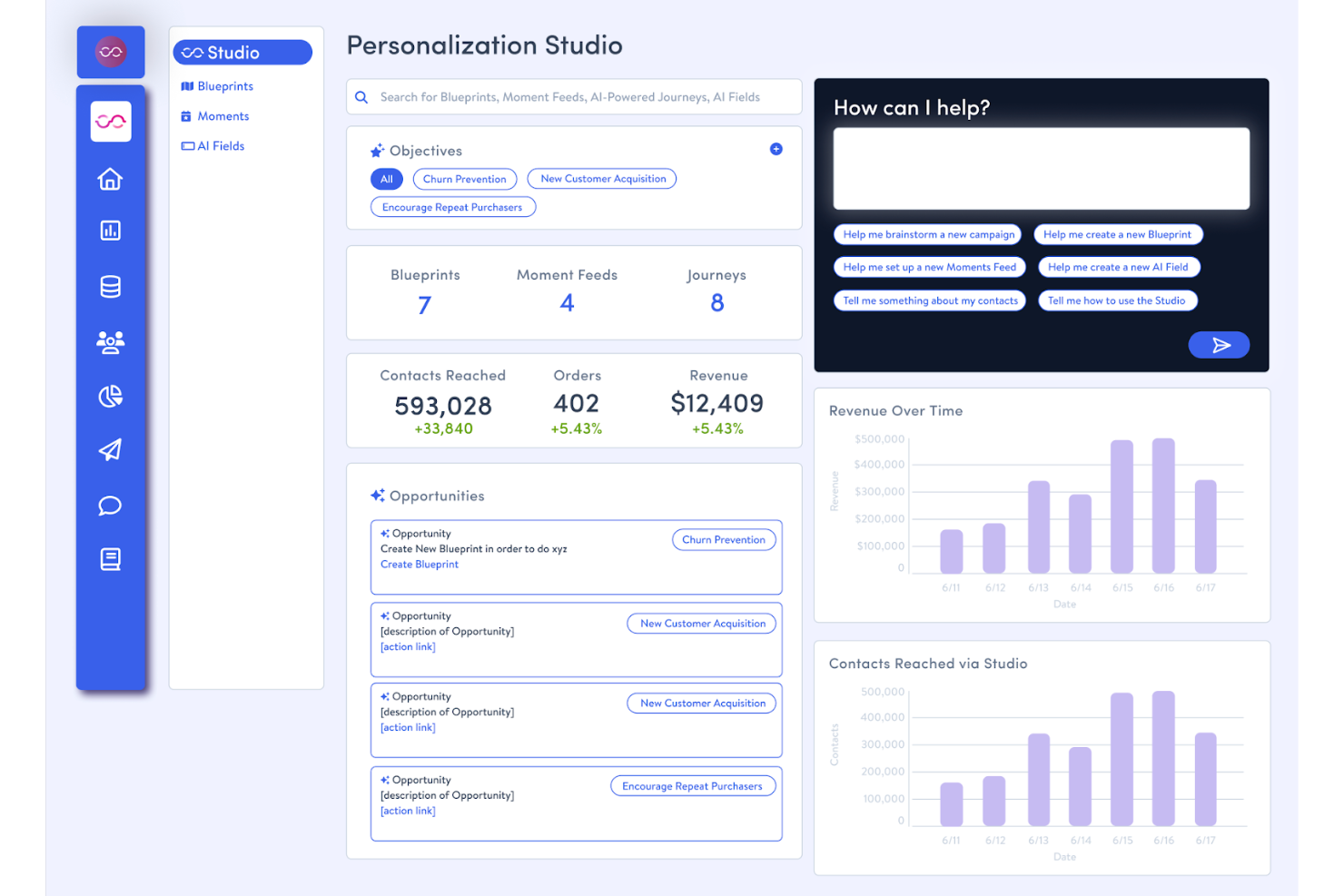 Simon.AI screenshot - 10 meilleures alternatives à Segment pour les données clients en 2026