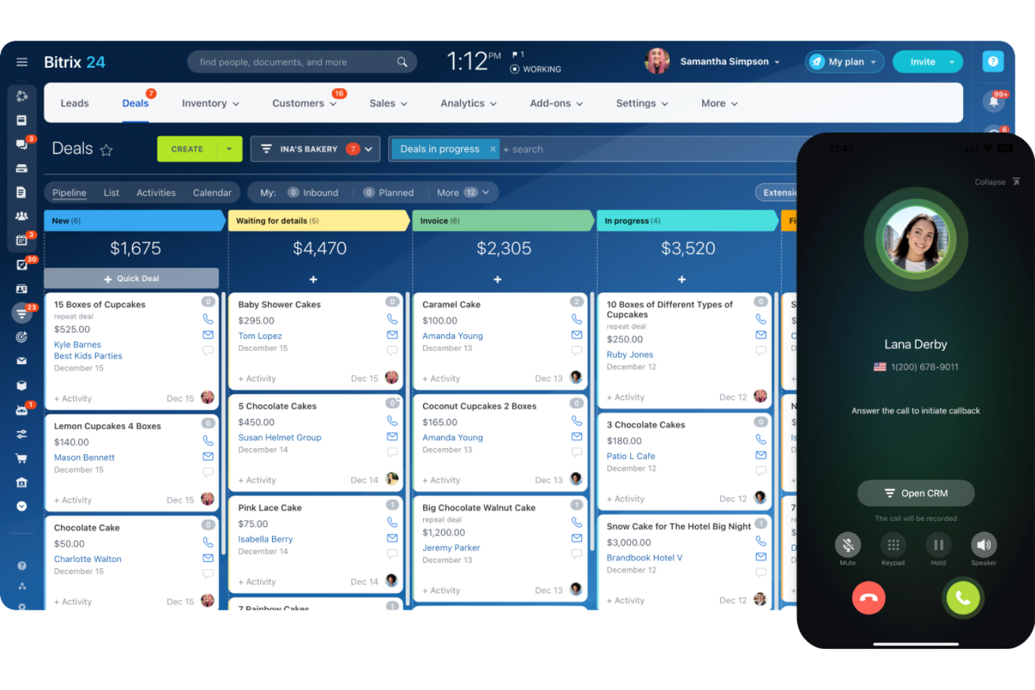 Bitrix24 screenshot - 10 concurrents de Freshworks pour le service client en 2026