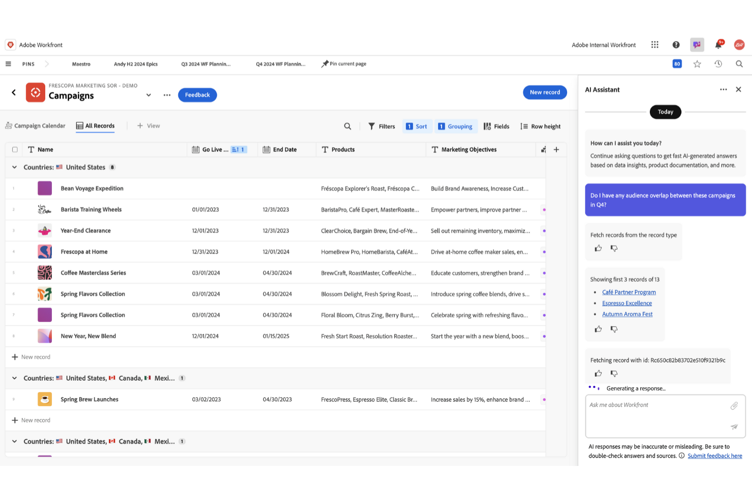 Adobe Workfront screenshot - 10 concurrents de Freshworks pour le service client en 2026
