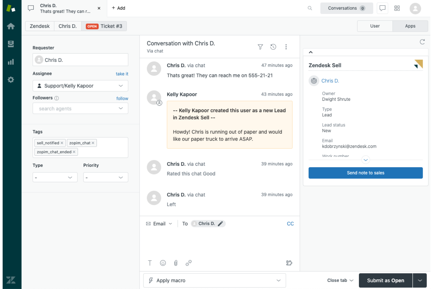 Zendesk screenshot - 10 concurrents de Freshworks pour le service client en 2026