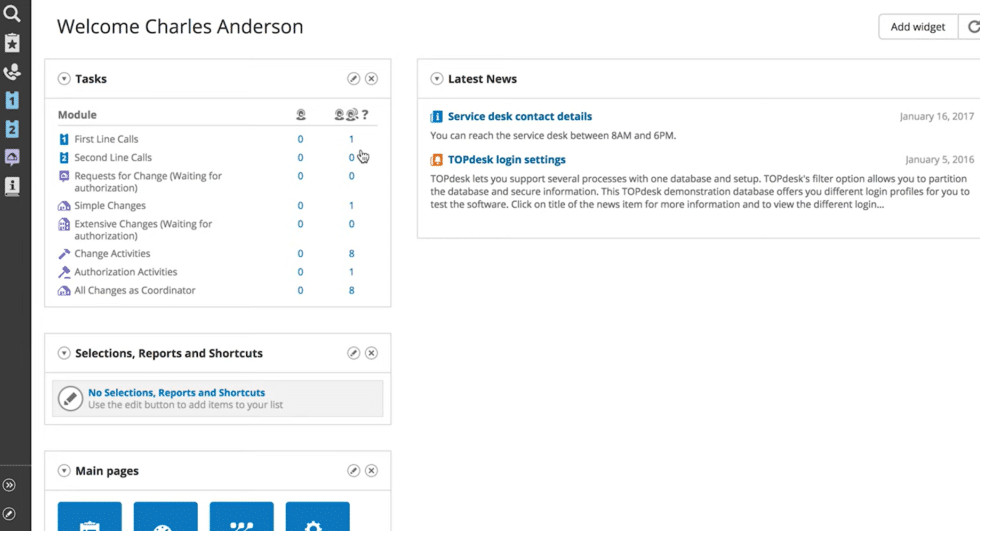 TOPdesk screenshot - 10 beste ServiceNow-Alternativen im Test 2026