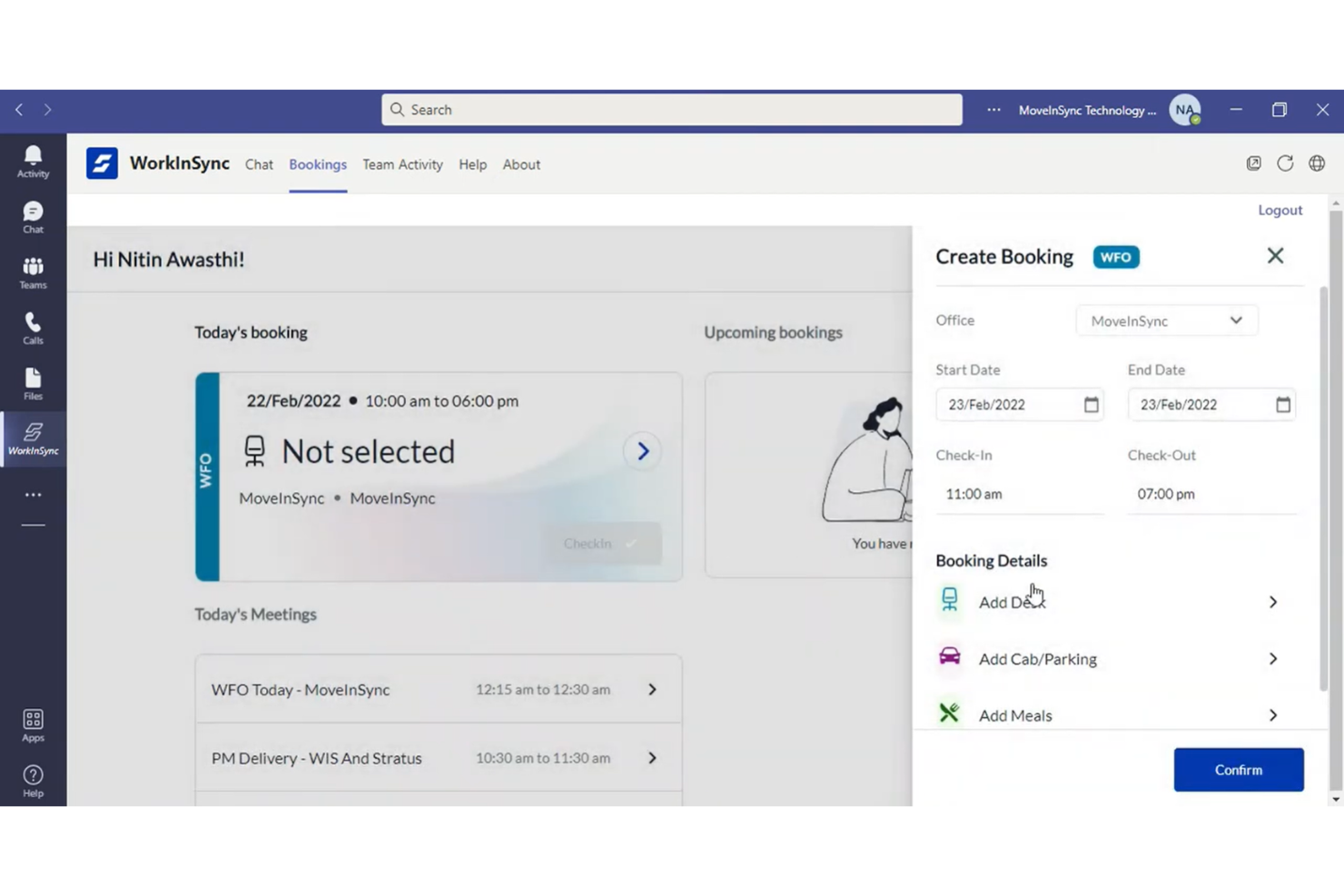 WorkInSync screenshot - Die 10 besten Enterprise-Hot-Desk-Buchungssoftwares im Jahr 2026