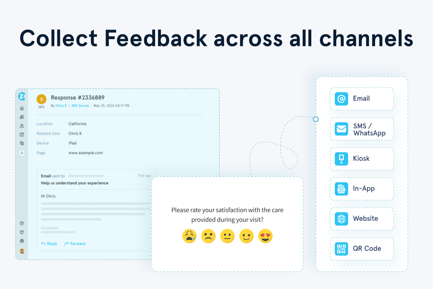 Zonka Feedback screenshot - 10 beste Softwarelösungen für Kundenerlebnisse für 2026