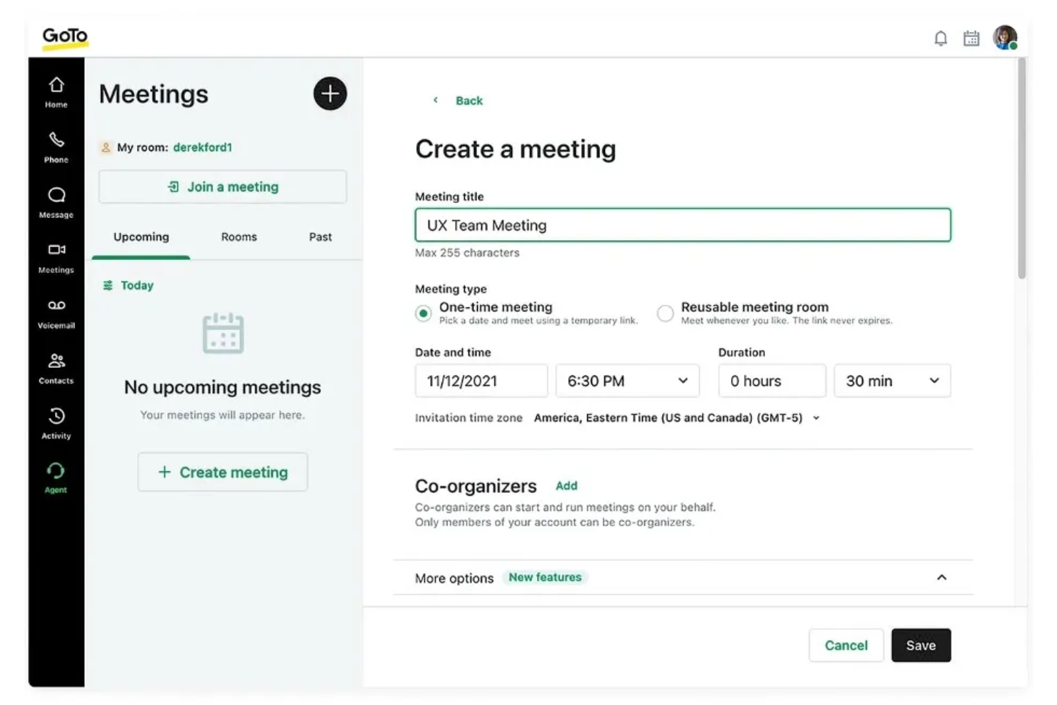 GoTo Connect screenshot - I 10 migliori servizi VoIP ospitati nel 2026