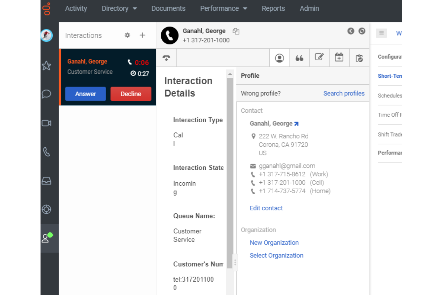 Genesys Cloud CX screenshot - 10 migliori alternative a Vonage per i telefoni aziendali nel 2026