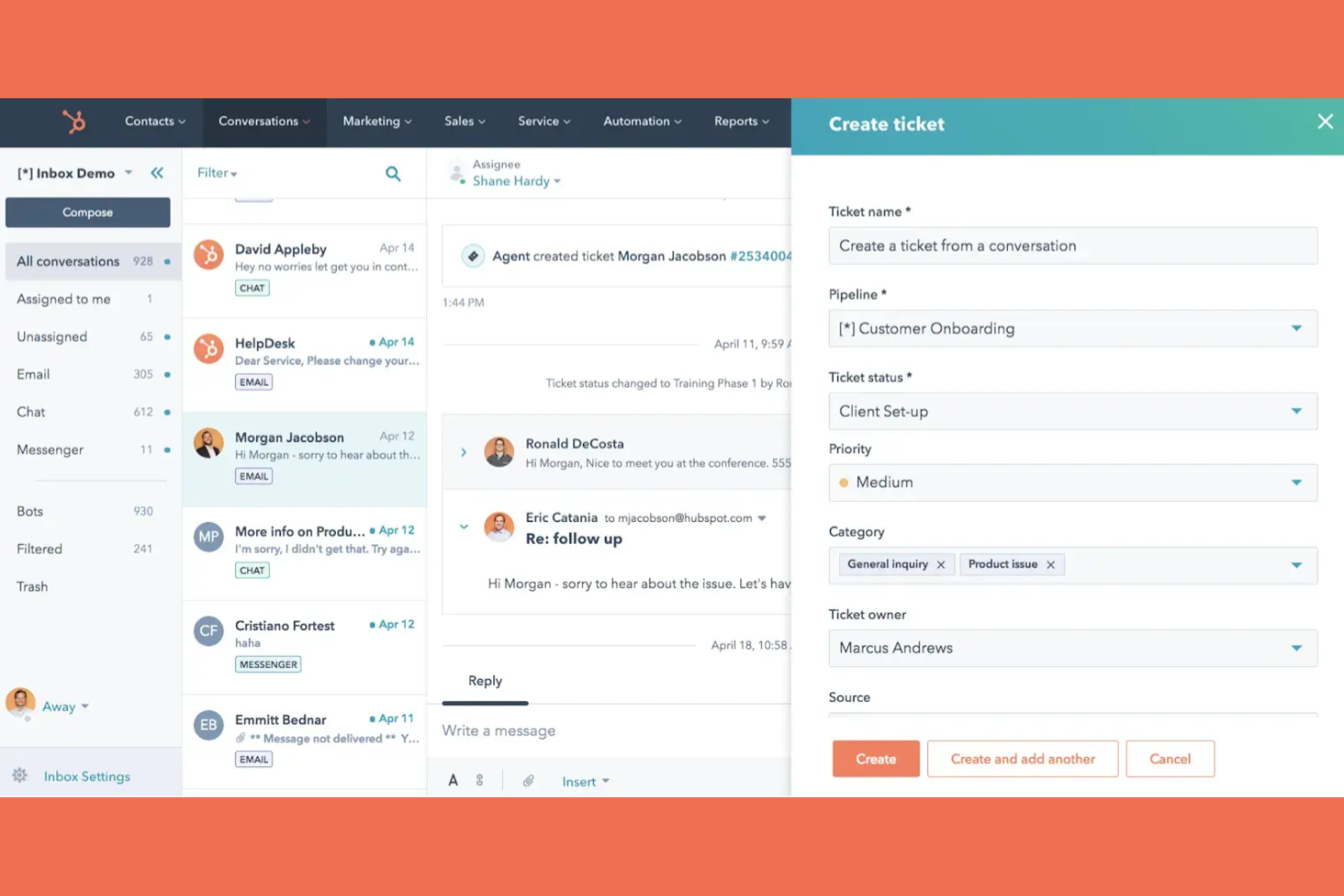 HubSpot screenshot - 10 alternative a Sprinklr per il coinvolgimento dei clienti nel 2026