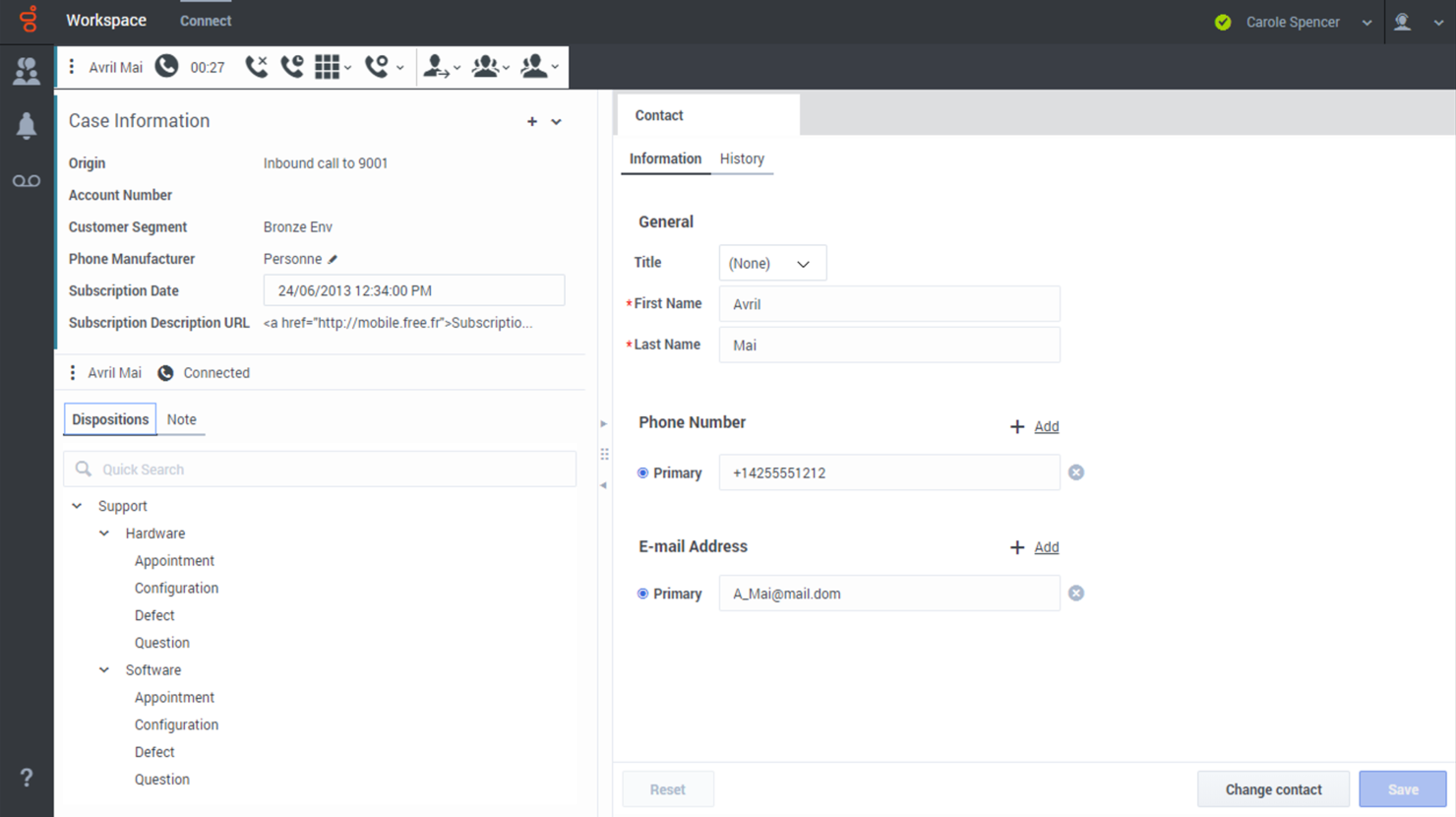 Genesys screenshot - I 10 migliori software desktop per operatori di contact center del 2026