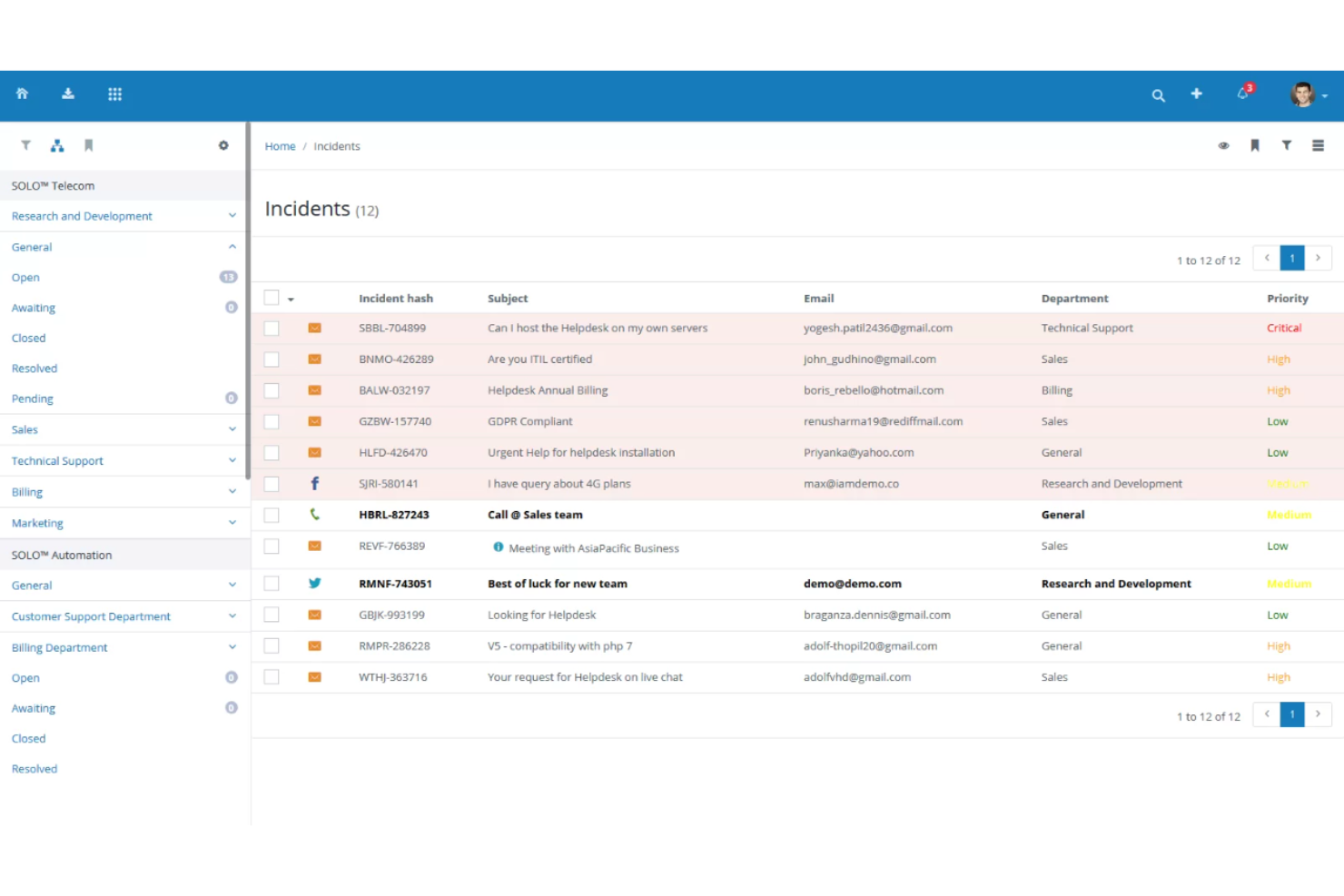Vision Helpdesk screenshot - 10 mejores herramientas alternativas a HappyFox para soporte en 2026