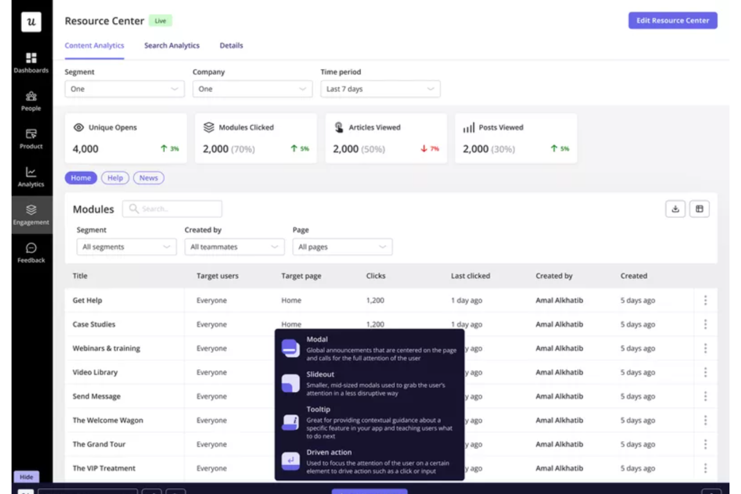 Userpilot screenshot - Las 10 mejores herramientas de encuestas a clientes analizadas en 2026