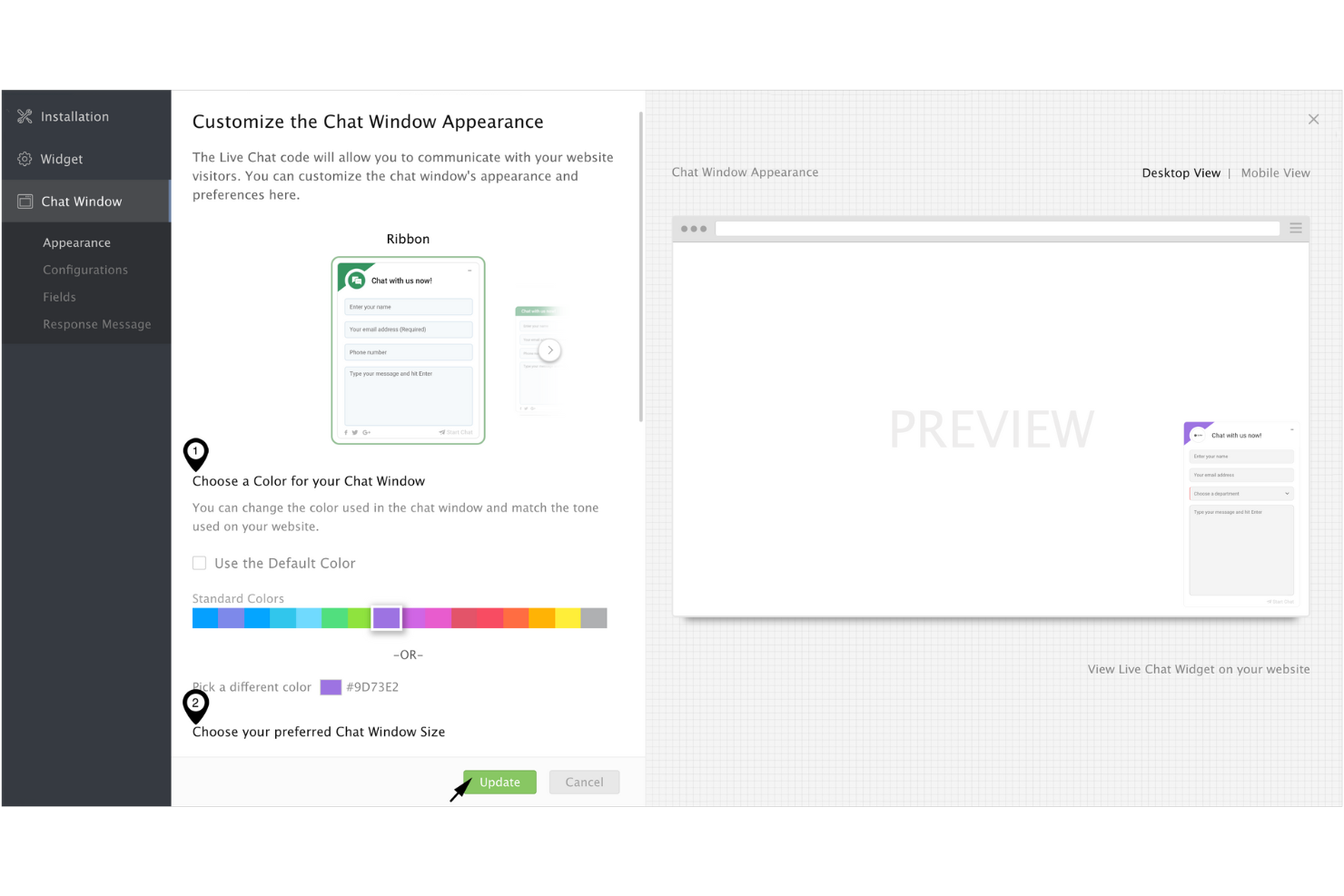 Zoho SalesIQ screenshot - 10 Mejores Programas de Soporte al Cliente de 2026