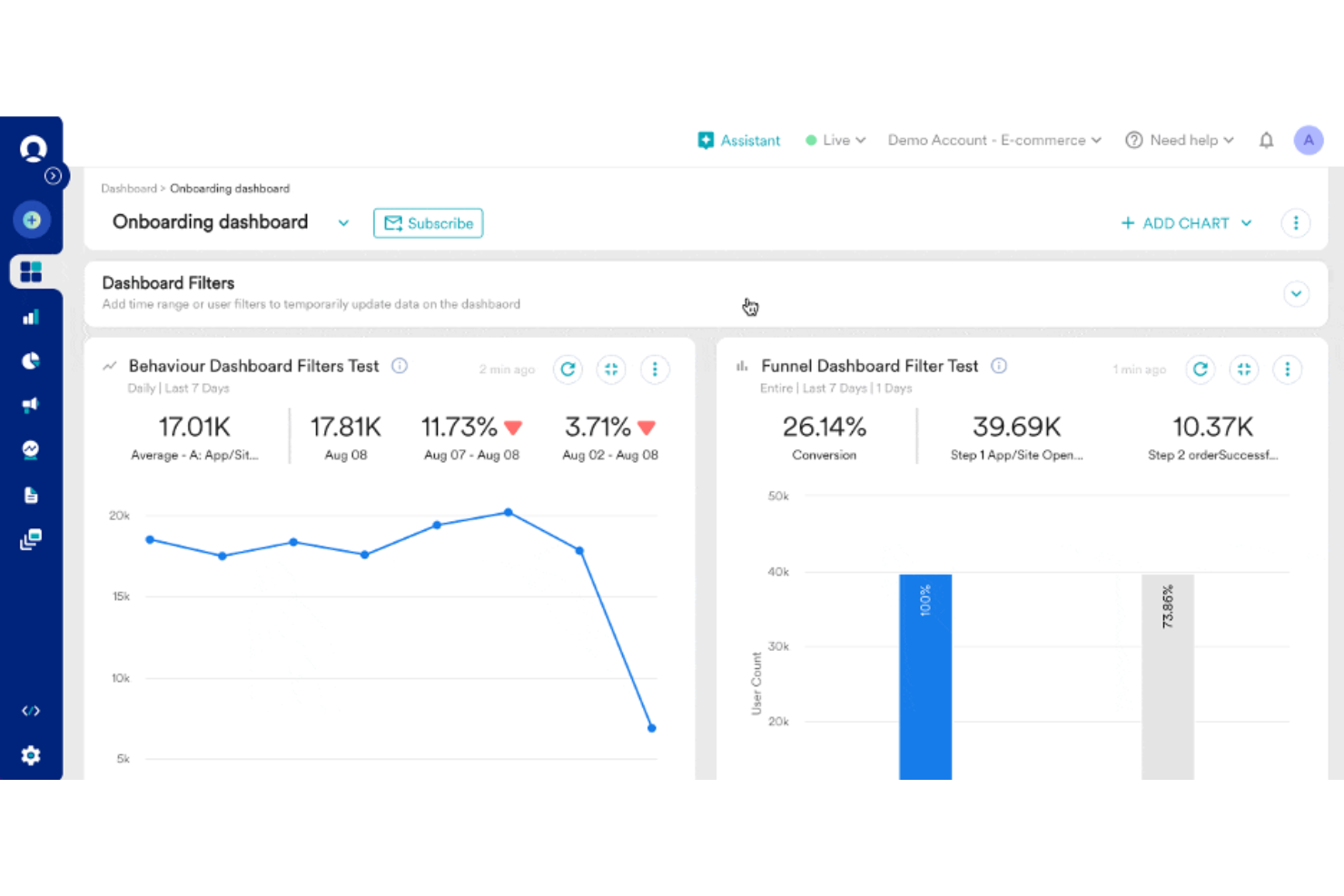 MoEngage screenshot - 10 mejores alternativas a Braze para la interacción con los clientes en 2026