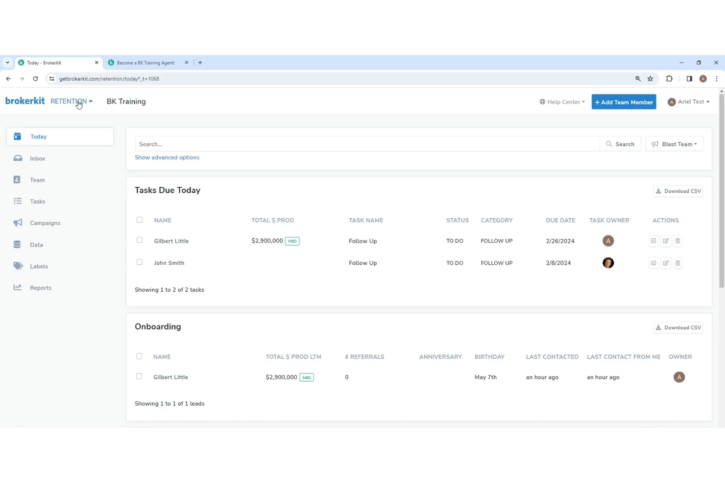 Brokerkit screenshot - 10 beste softwareprogramma’s voor het werven van vastgoedmakelaars in 2026