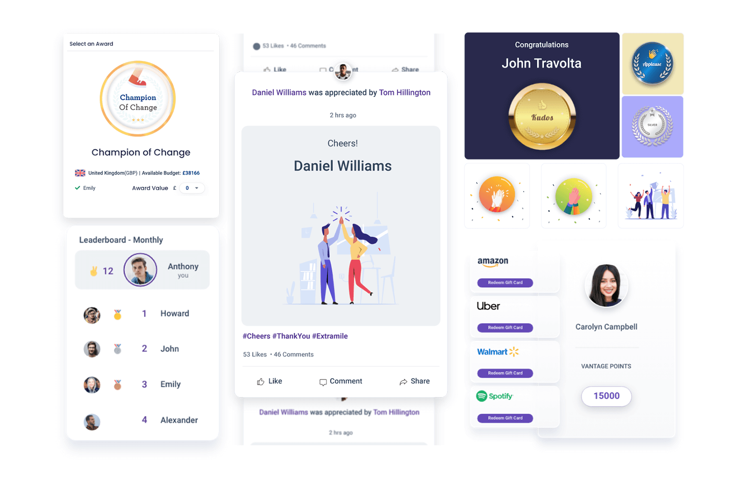 Vantage Circle screenshot - 10 beste platforms voor werknemerserkenning van 2026: vergeleken