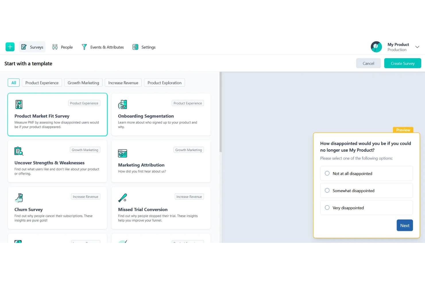 Formbricks screenshot - 10 Qualtrics-concurrenten voor klantfeedback in 2026
