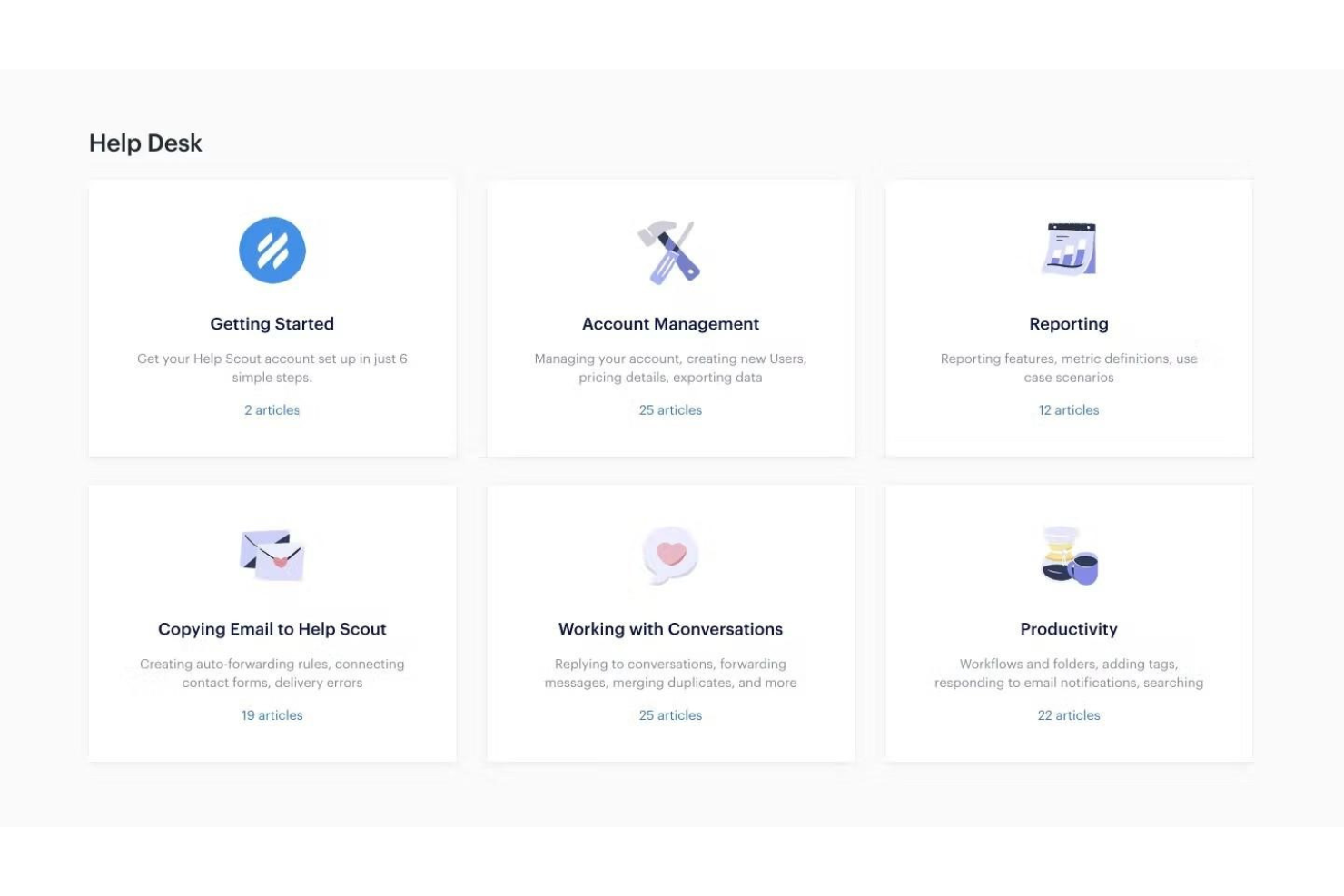 Help Scout screenshot - 10 beste helpdesk-kennisbanken van 2026: vergeleken