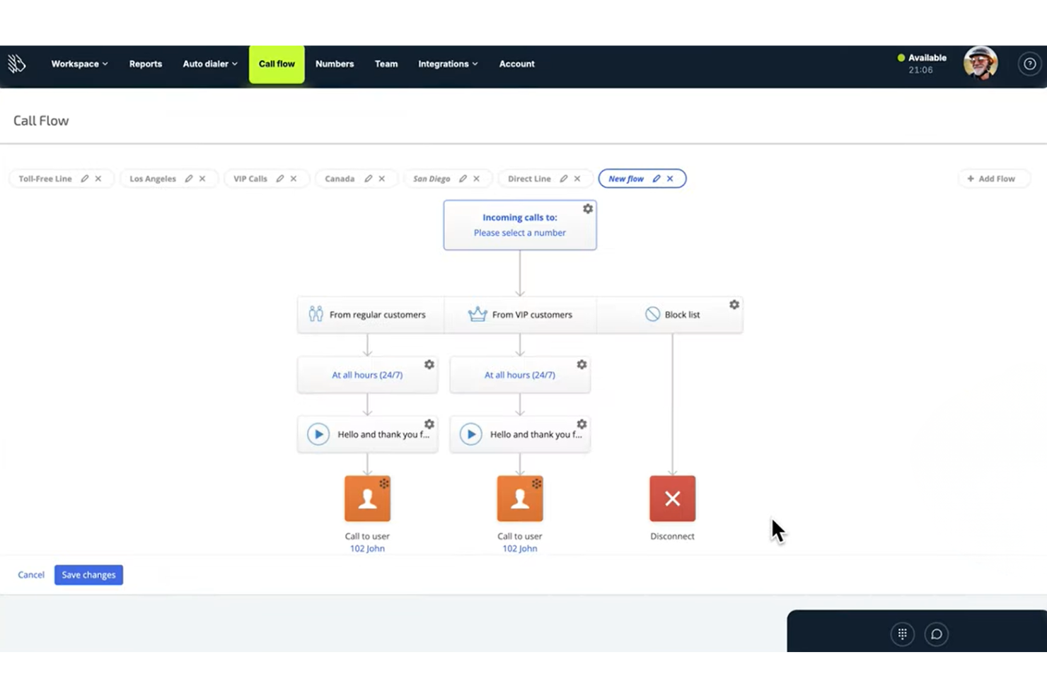 MightyCall screenshot - 10 beste VoIP-telefoonsystemen voor kleine bedrijven in 2026