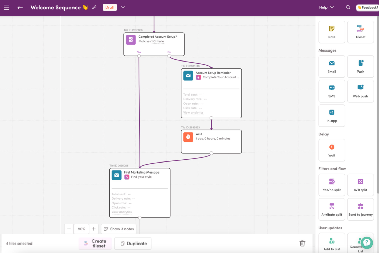 Iterable Nova Agent screenshot - 10 alternativas a Customer.io para la automatización del correo electrónico en 2026