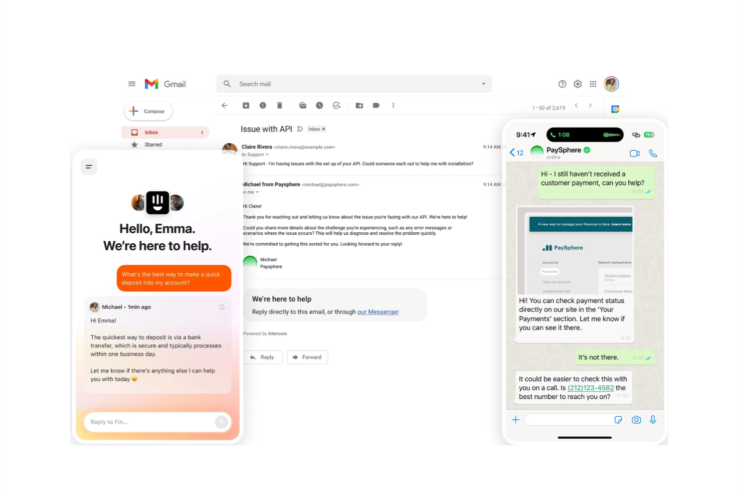 Intercom screenshot - 10 meilleures alternatives à Gladly pour le service client en 2026