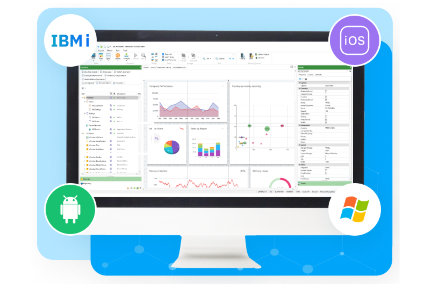 LANSA screenshot - 10 bedste Zoho Creator-alternativer til apps uden kode i 2026