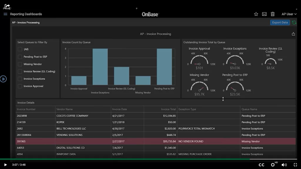 Hyland OnBase screenshot - 10 Box-alternativer til fildeling i virksomheder i 2026