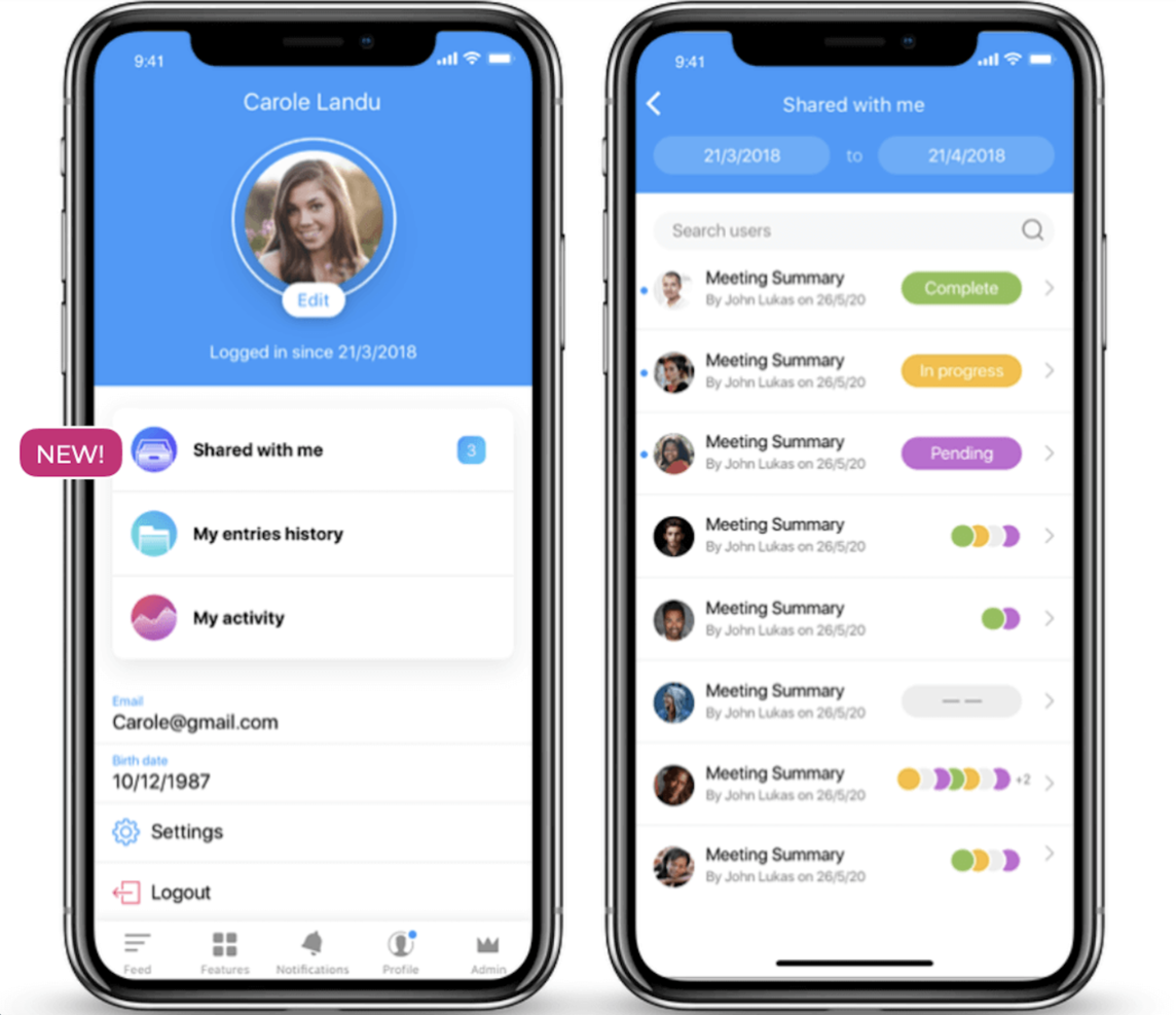 Connecteam screenshot - 10 bedste softwareløsninger til tidsregistrering i byggebranchen i 2026