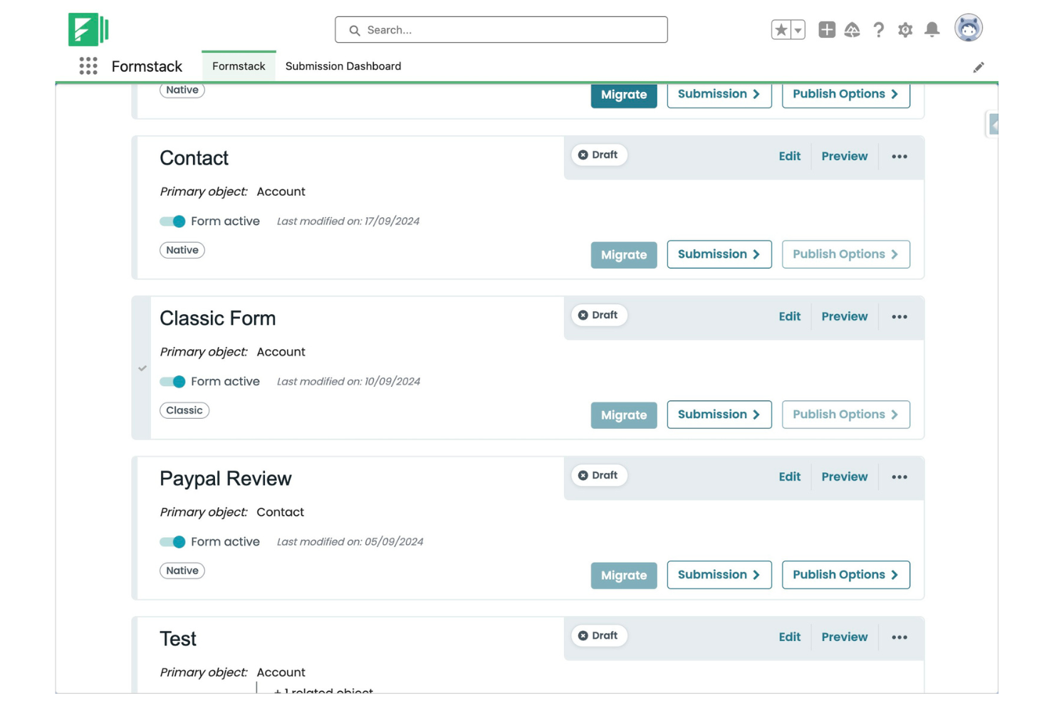Formstack screenshot - 10 bedste alternativer til Typeform til kundeundersøgelser i 2026