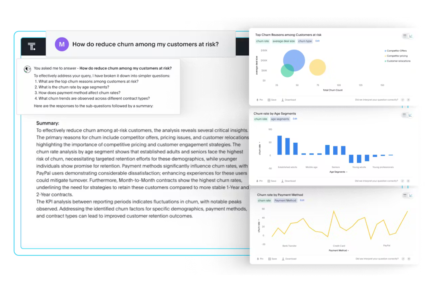 ThoughtSpot screenshot - 10 Domo-alternativer til forretningsintelligens i 2026