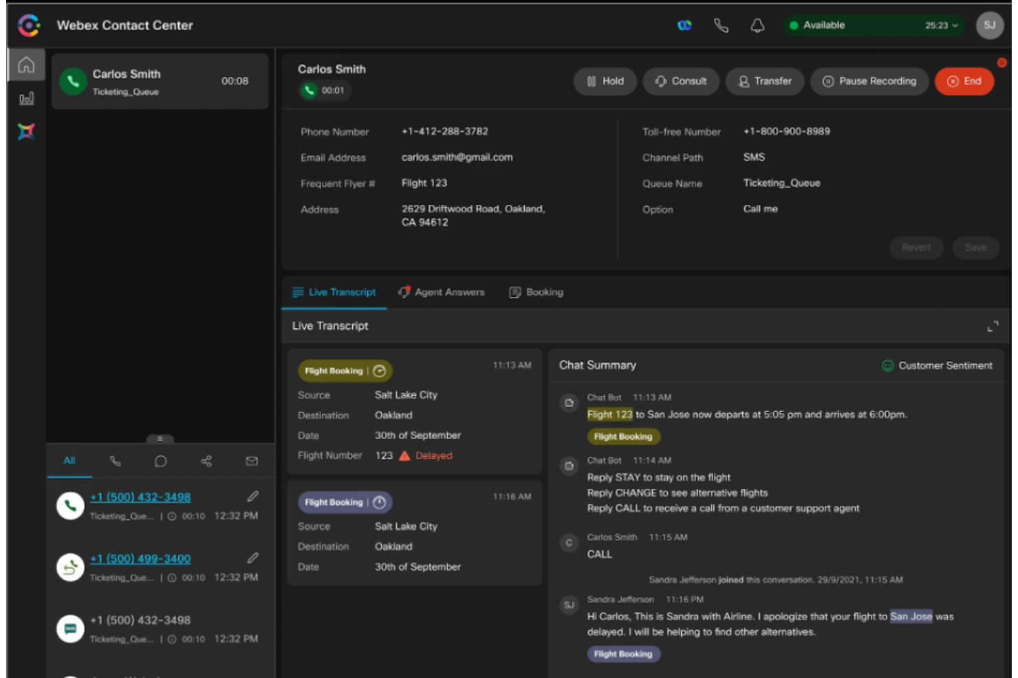 Webex screenshot - 10 bedste Talkdesk-alternativer til kontaktcentre i 2026