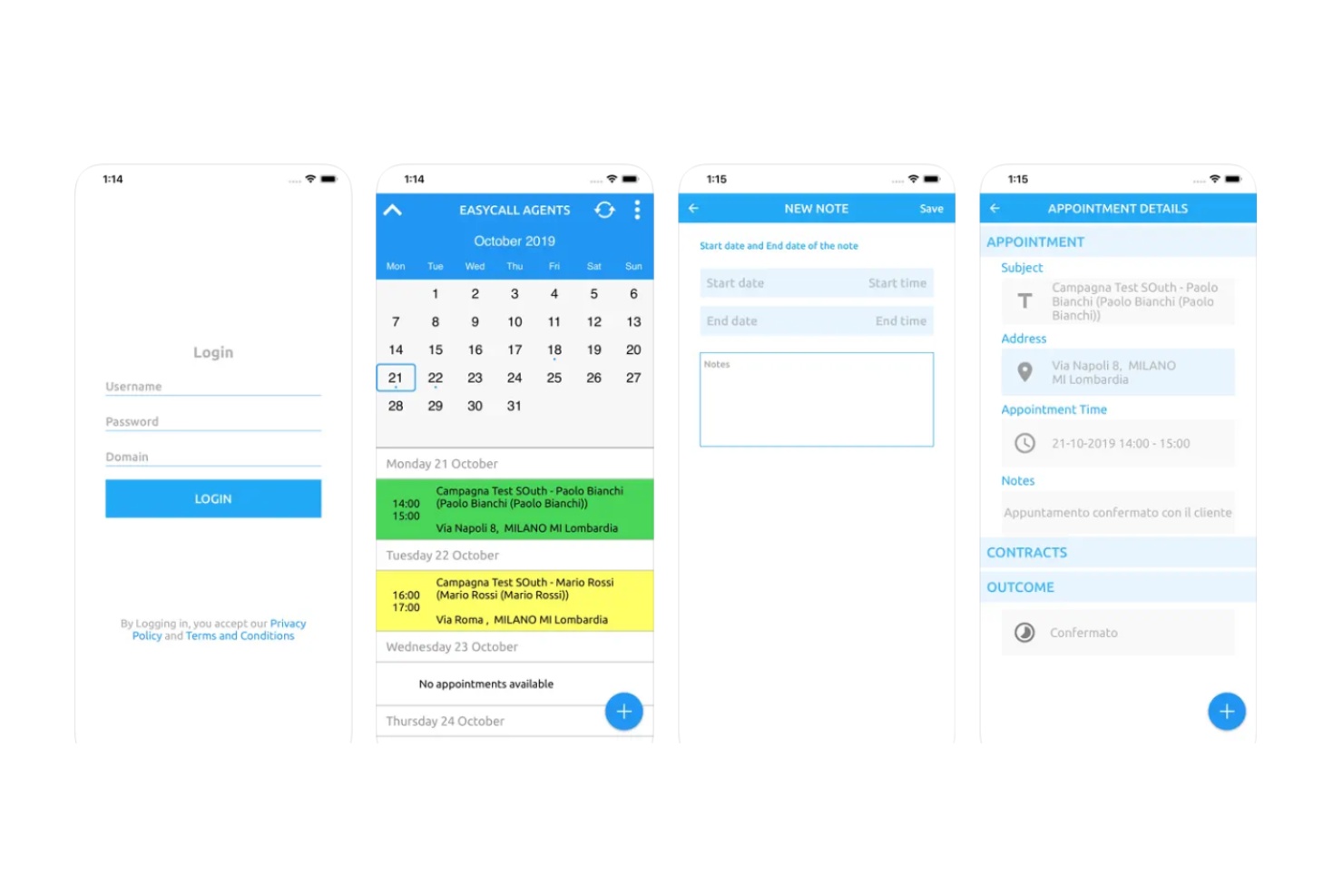 EasyCall screenshot - De 10 bedste programmer til optagelse af callcentre gennemgået i 2026