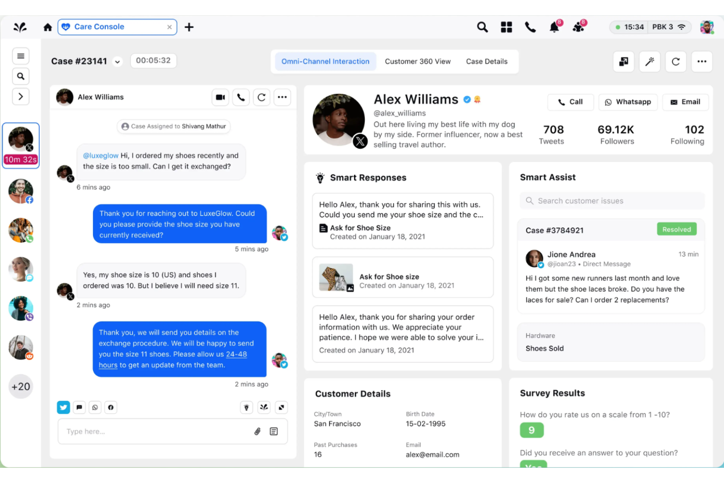 Sprinklr screenshot - 10 bedste softwareløsninger til kundeservice på sociale medier anmeldt i 2026