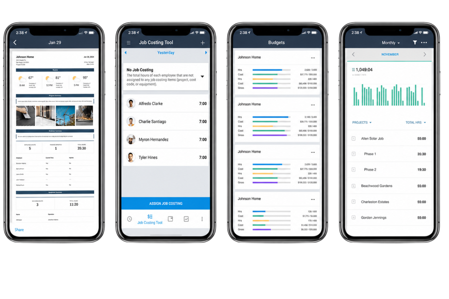 BusyBusy screenshot - 10 bedste gratis apps til tidsregistrering i 2026