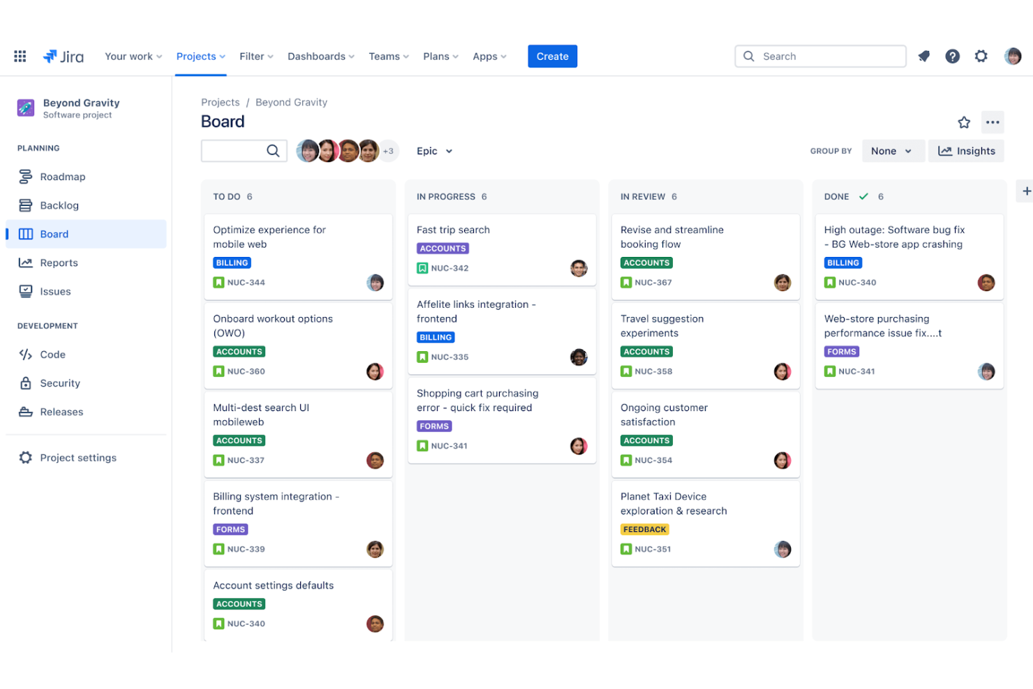 Jira screenshot - 10 najlepszych programów do automatyzacji zadań na 2026 rok
