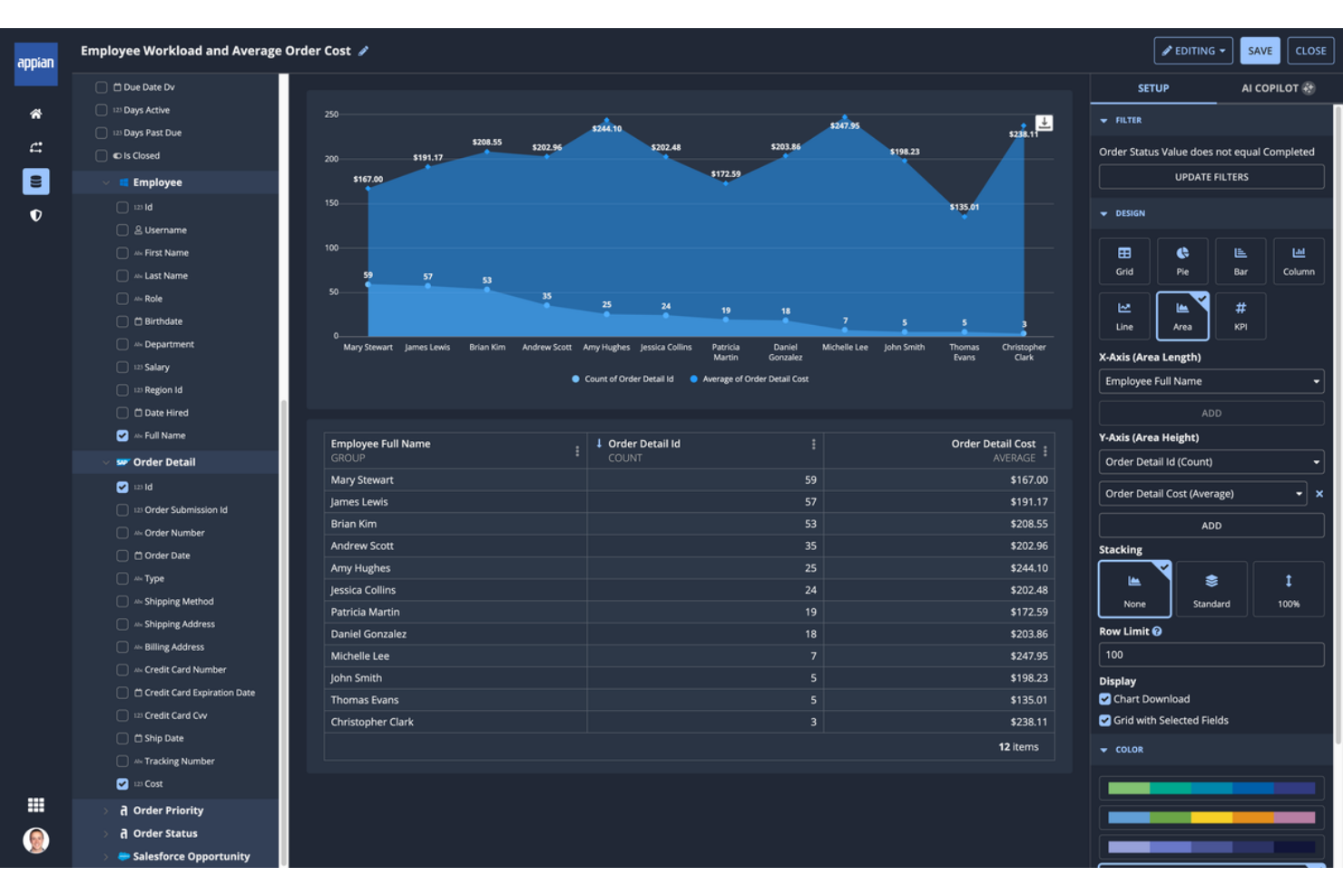 Appian Process HQ screenshot - 10 narzędzi do analizy procesów wybranych na 2026 rok