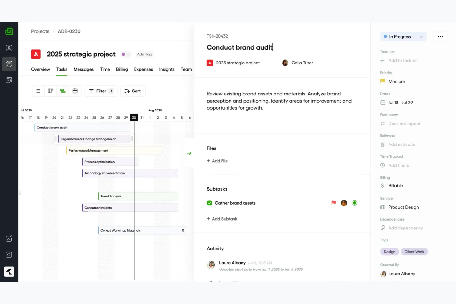 Bonsai screenshot - 10 najlepszych programów do ewidencji czasu pracy dla architektów — recenzja na 2026 rok