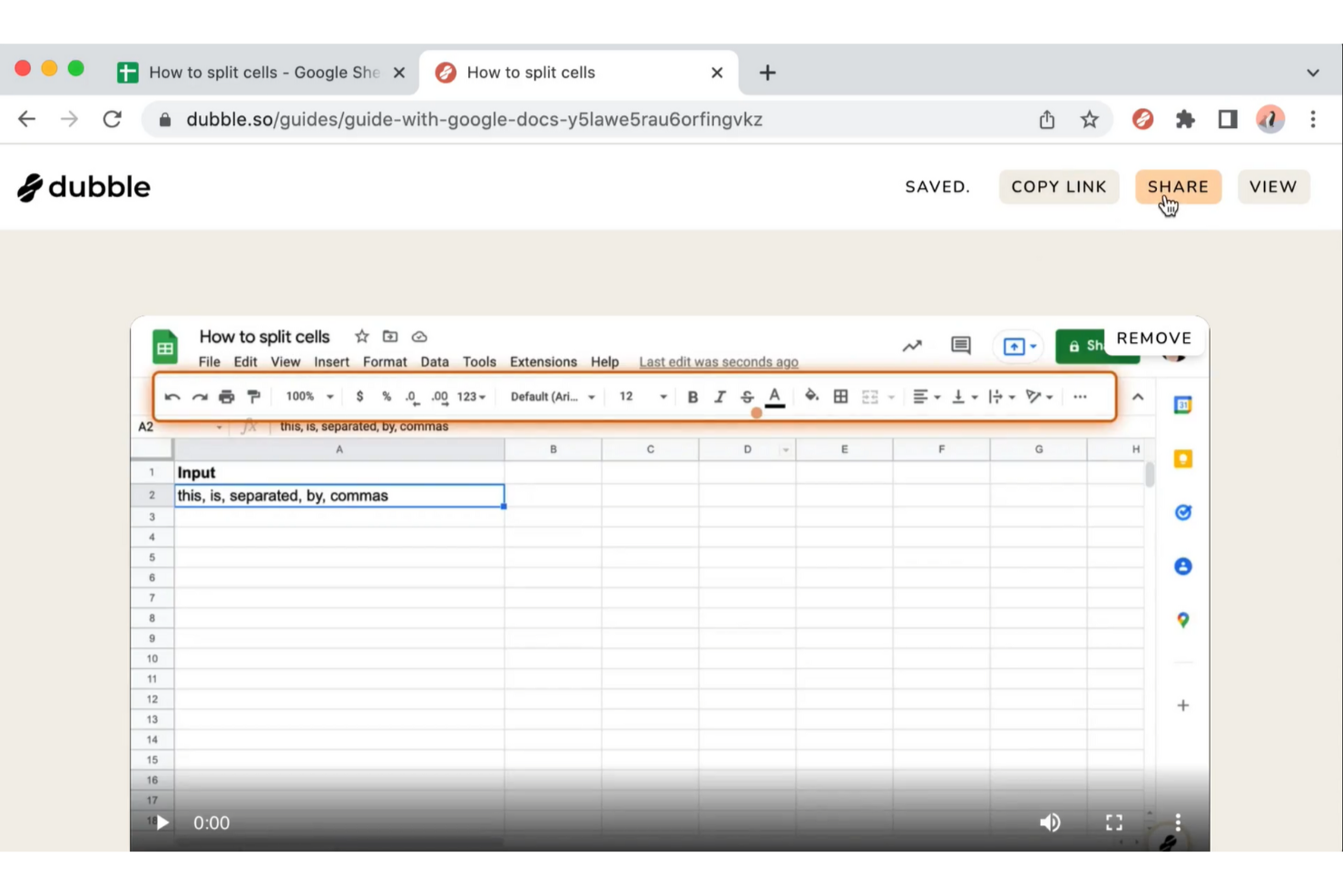 Dubble screenshot - 10 najlepszych alternatyw dla Scribe do tworzenia SOP w 2026 roku