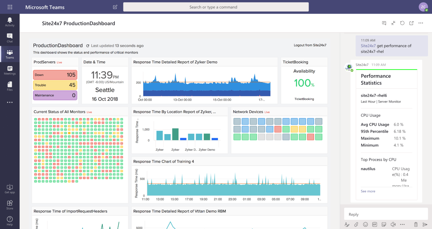 Microsoft Teams screenshot - 10 najlepszych narzędzi do współpracy zespołowej — przetestowanych na rok 2026
