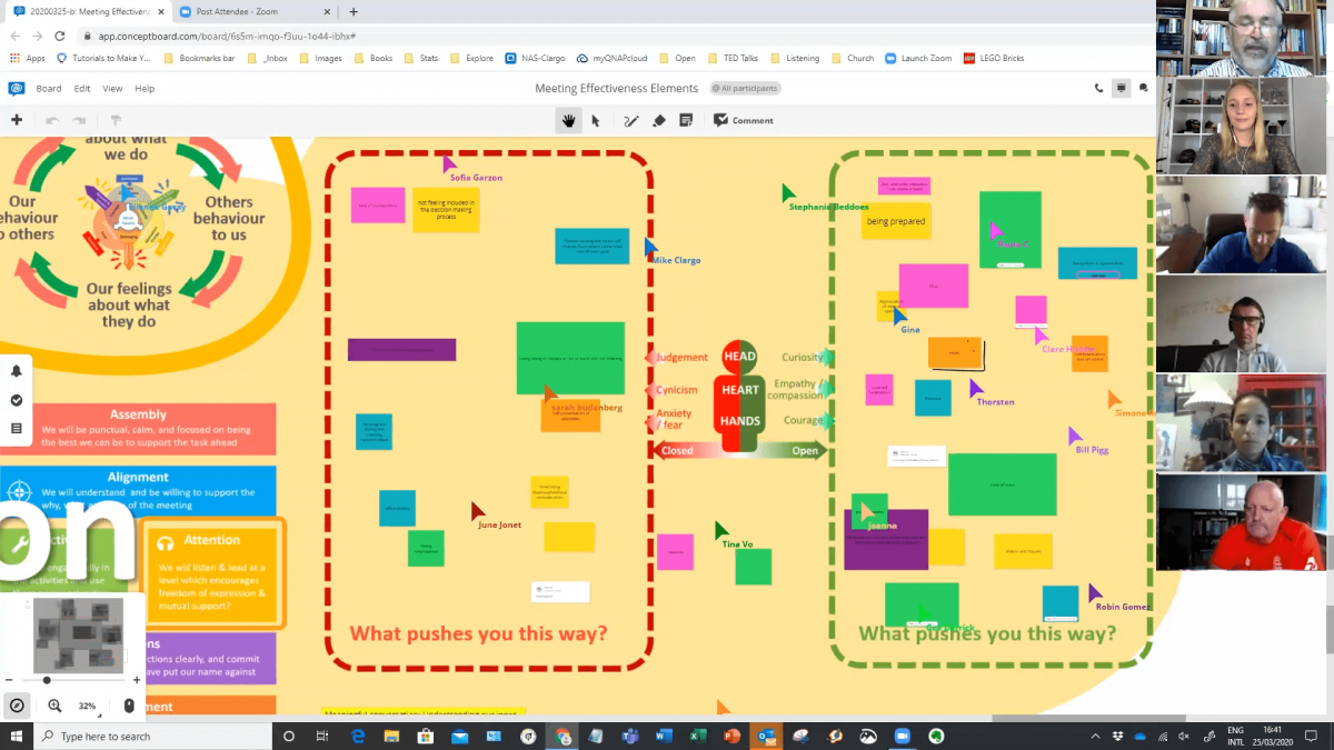 Conceptboard screenshot - 10 najlepszych narzędzi do współpracy wizualnej ocenionych w 2026 roku