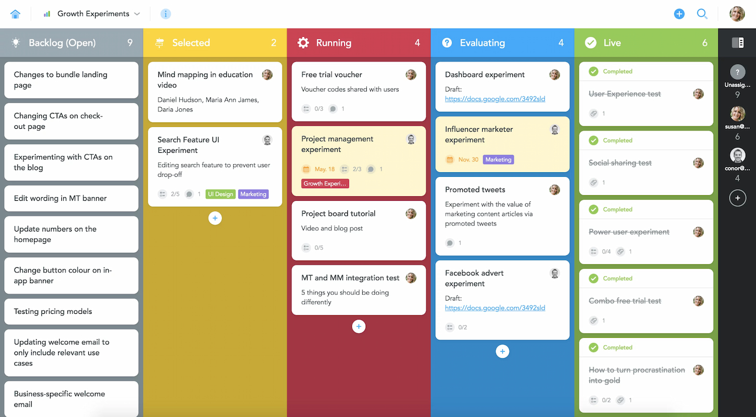 MeisterTask screenshot - 10 najlepszych programów do zarządzania zadaniami zespołu — recenzja w 2026 roku