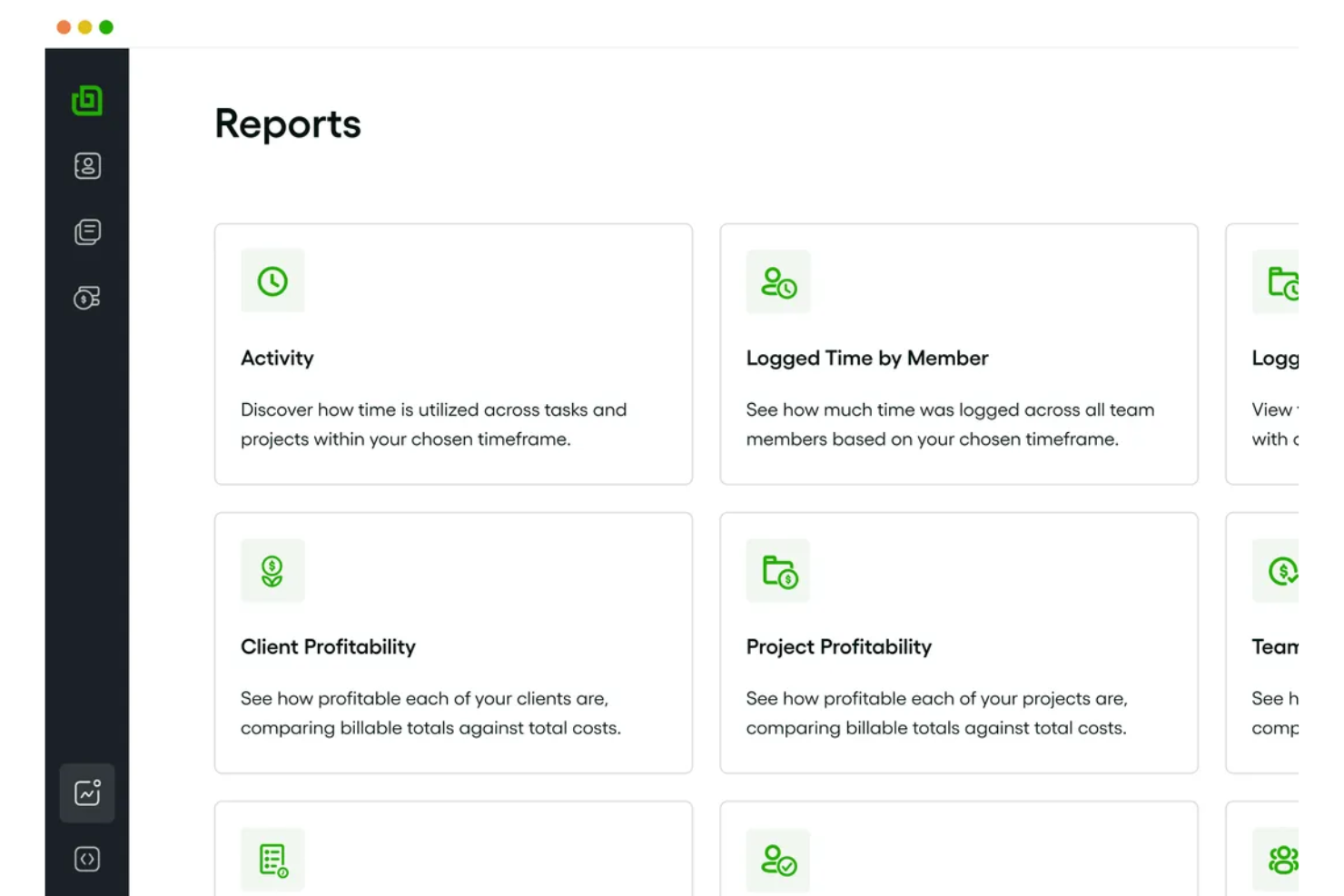Bonsai Agency Software screenshot - 10 opcji oprogramowania do raportowania projektów na 2026 rok