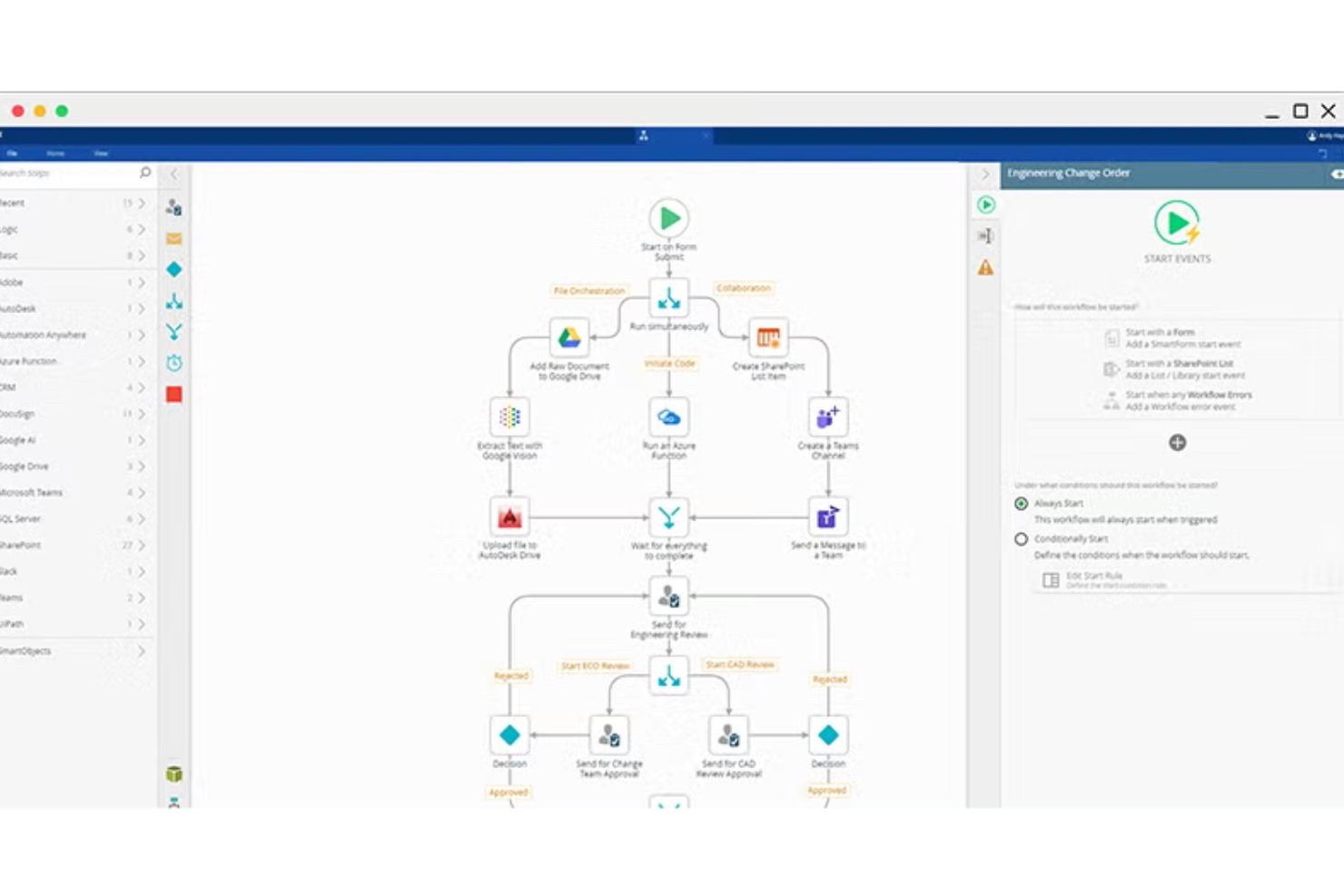 Nintex screenshot - 10 najlepszych programów do automatyzacji zadań na 2026 rok