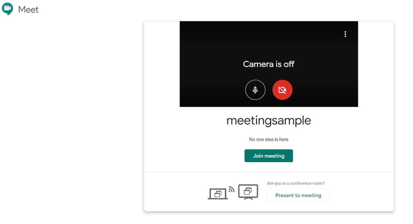 Google Meet screenshot - 10 najlepszych programów do wideokonferencji dla zdalnych zespołów 2026