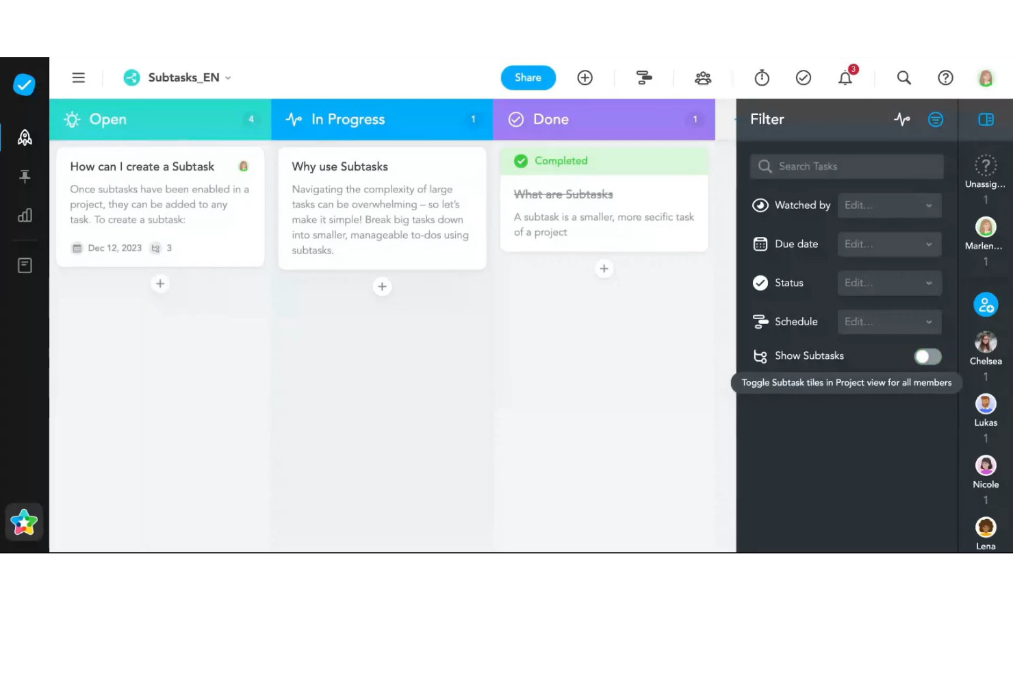 MeisterTask screenshot - 10 najlepszych programów do współpracy — recenzja na 2026 rok
