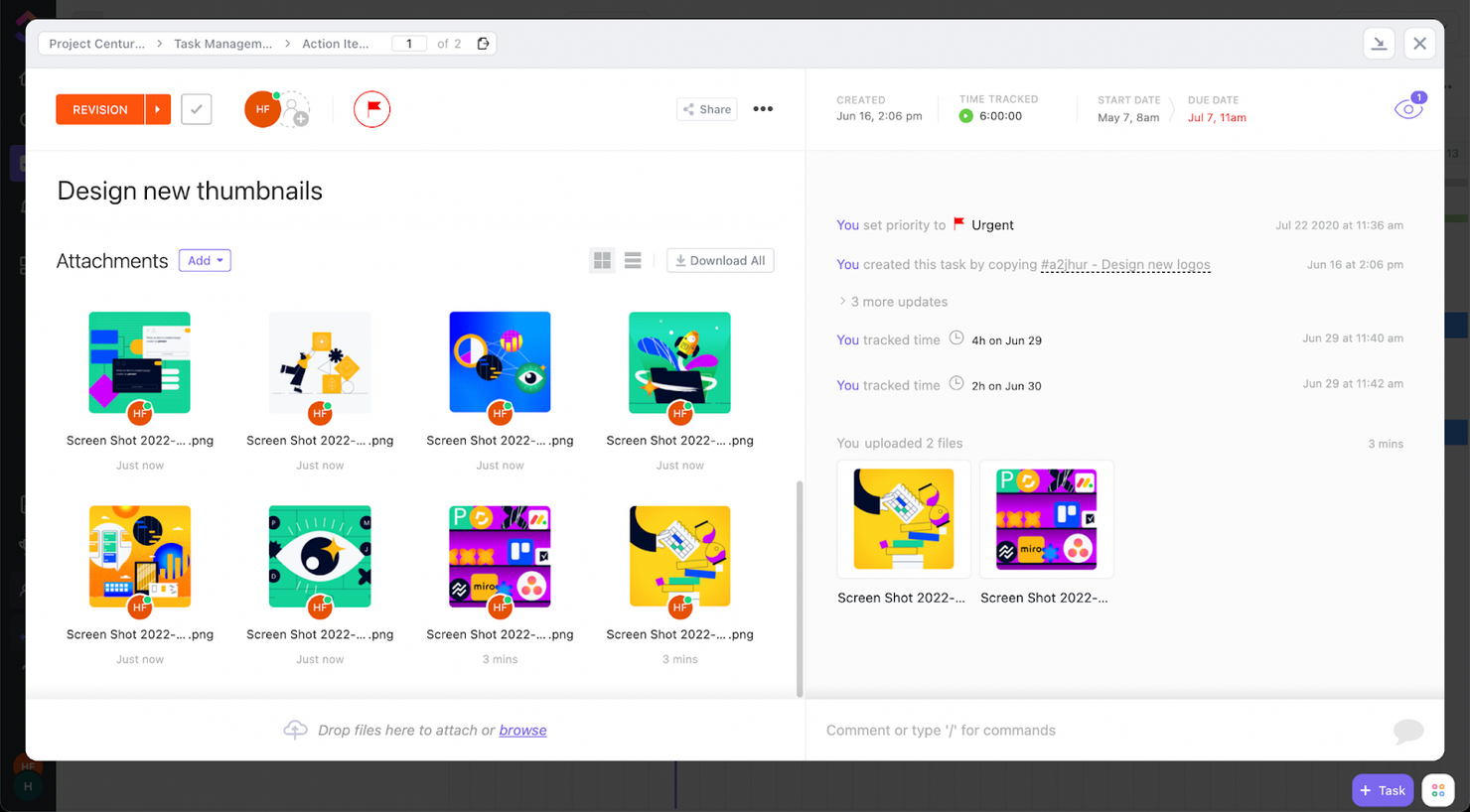 ClickUp screenshot - 10 najlepszych programów do zarządzania zasobami cyfrowymi, które przetestowałem w 2026 roku