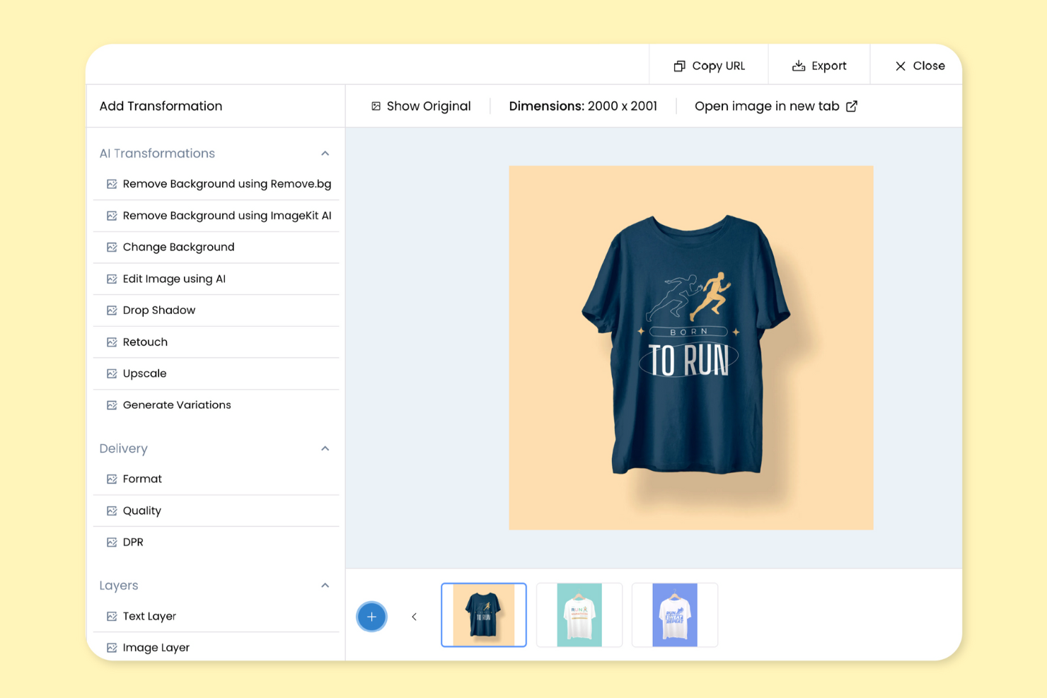 ImageKit screenshot - 10 najlepszych programów do zarządzania zasobami cyfrowymi, które przetestowałem w 2026 roku